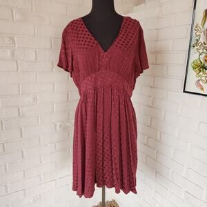 Madewell V-Neck Mini Dress